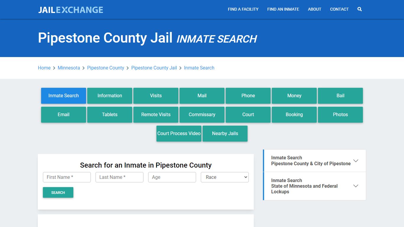 Pipestone County Jail, MN Inmate Search: Roster & Mugshots